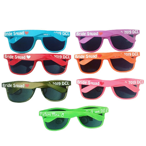 Nautical Custom Sunglasses |  Nautical Party Sunglasses |(Fonts in Picture Gallery)