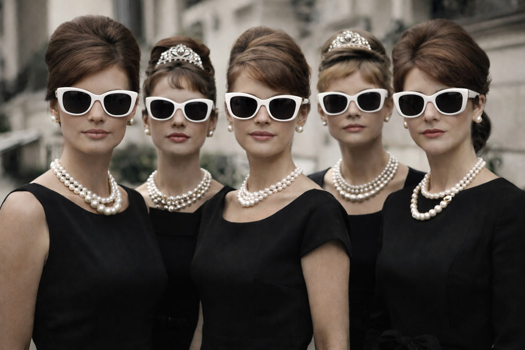 12 PACK  White Jackie Oversized Sunglasses 1139D